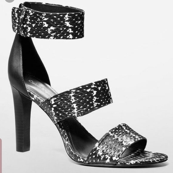 Calvin Klein Shoes - Calvin Klein ASA snake speckled sandals